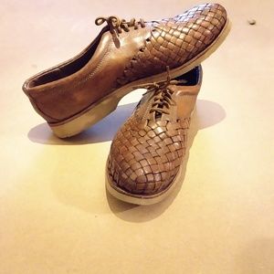 Vintage Eddie Bauer Mexico leather shoes